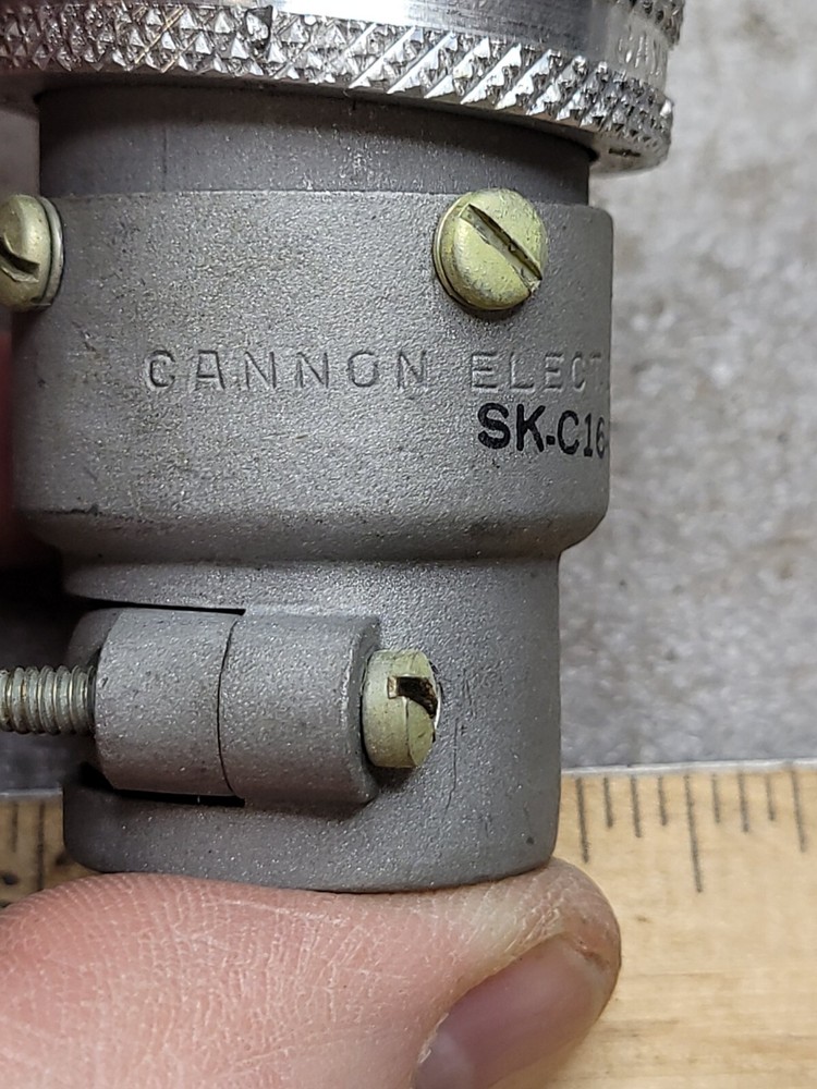 Cannon SK-C16-21C 3/4" Connector 16 pin TCS Transmitter