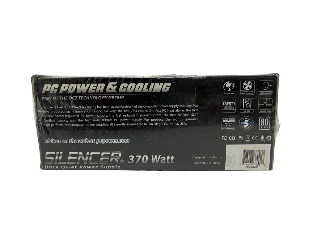 PC Power & Cooling PPCS370X Silencer 370 ATX