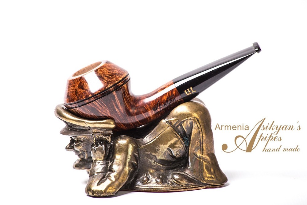 Asikyan Pipe #429/24 Rhodesian Smooth Hand Made