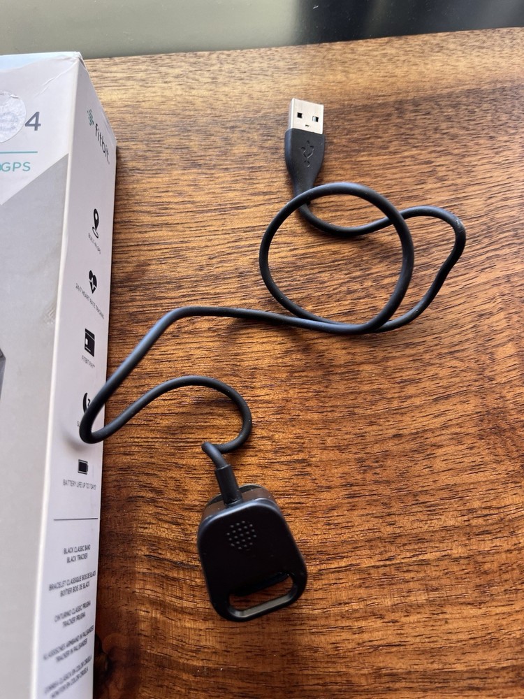 OEM USB Charger Charging Cable Dock For Fitbit Charge 3 / Charge 4 + 2 Bands