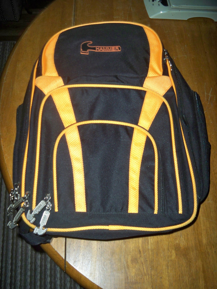 Hammer Backpack Bowling Bag Gear Pack for Ball & Accessories