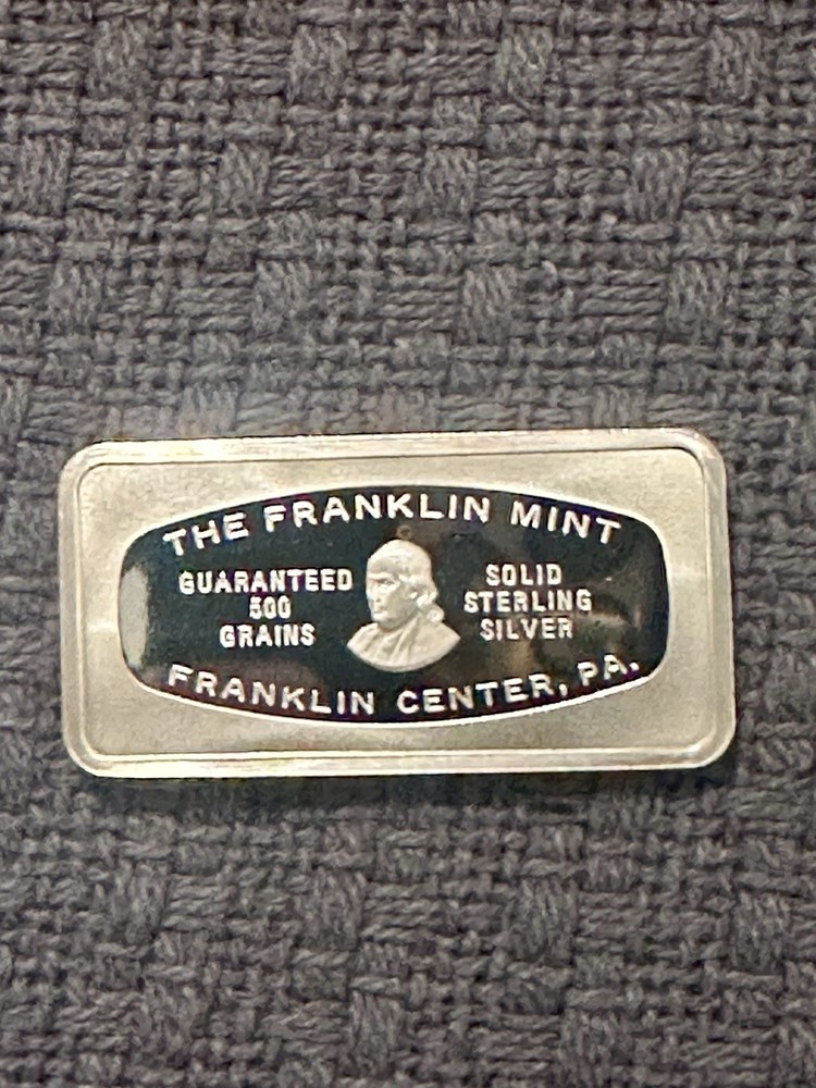The Franklin Mint 500 Grain Sterling Silver