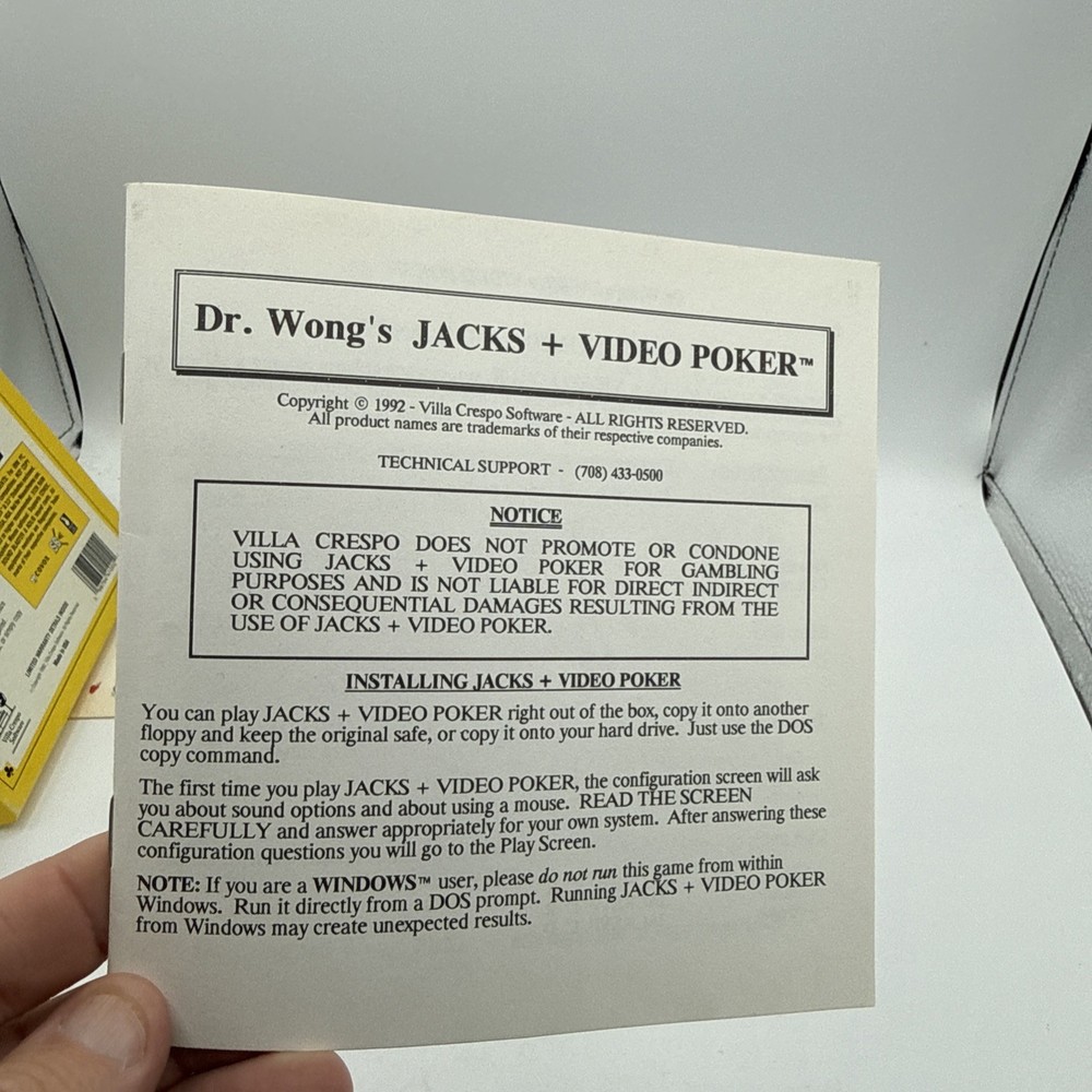 Dr Wong’s Jacks+Video Poker PC