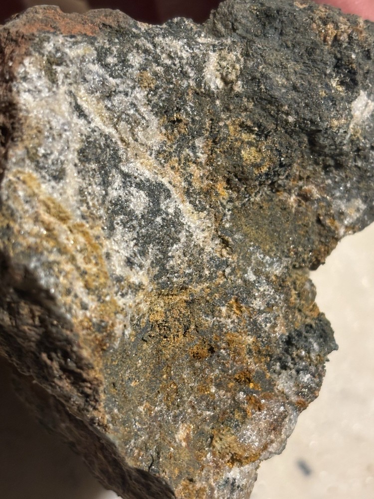rich silver ore on quartz