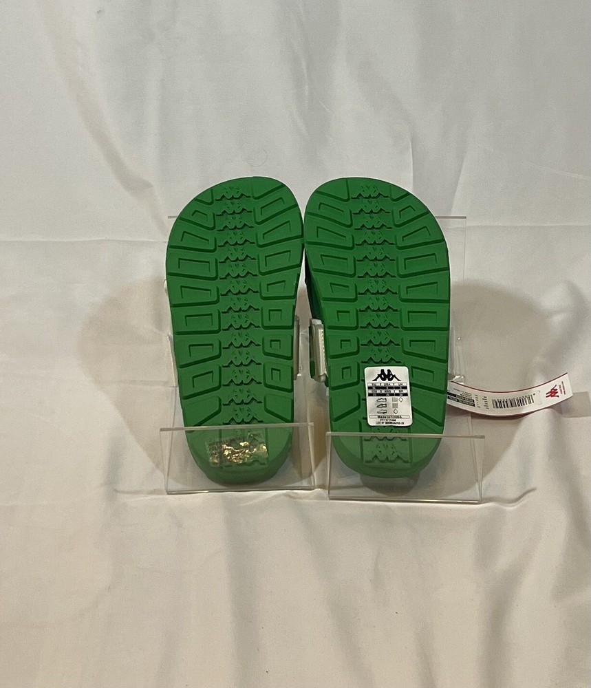 Kappa Authentic Mitel 1 Green Slides size 5