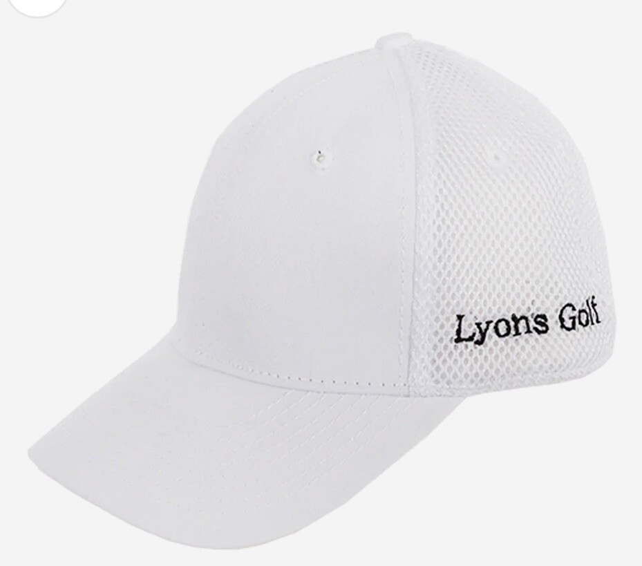 Callaway Custom Lyons Golf Adjustable Hat White NEW!