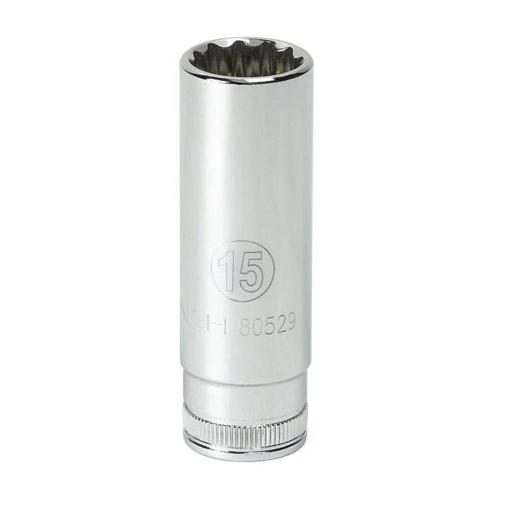 Gearwrench Socket 1/2" Deep 3/8" drive 12 point 80513