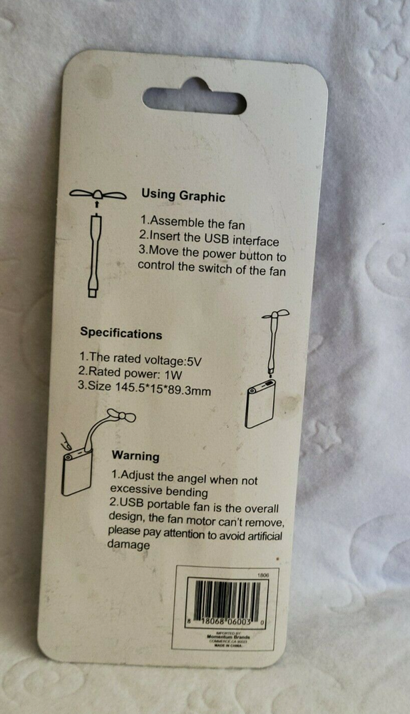 Fan Personal Computer USB Port
