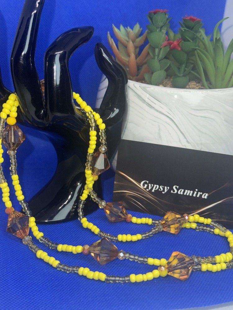 COLLAR ( ELEKE ) DE Oshun SANTERIA IFA YORUBA