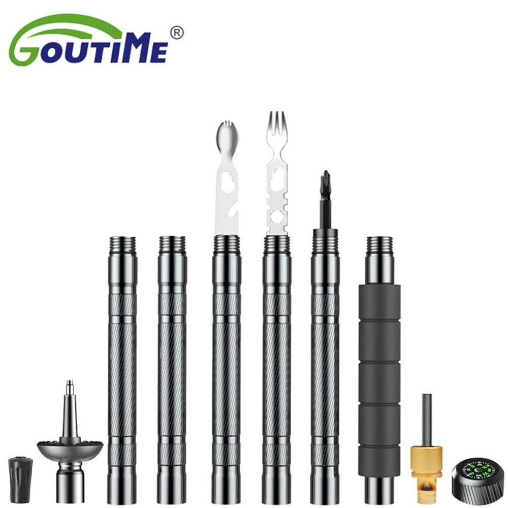 Lightweight Collapsible Hiking Pole with Storage Bag for Camping & Backpacking