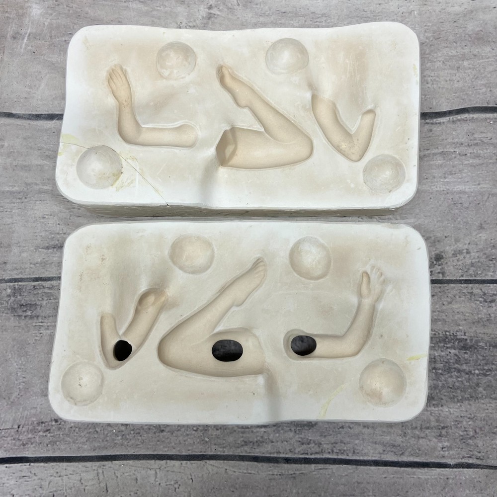 Ceramic Slip Casting Mold Hand & Leg Holland #H-77L