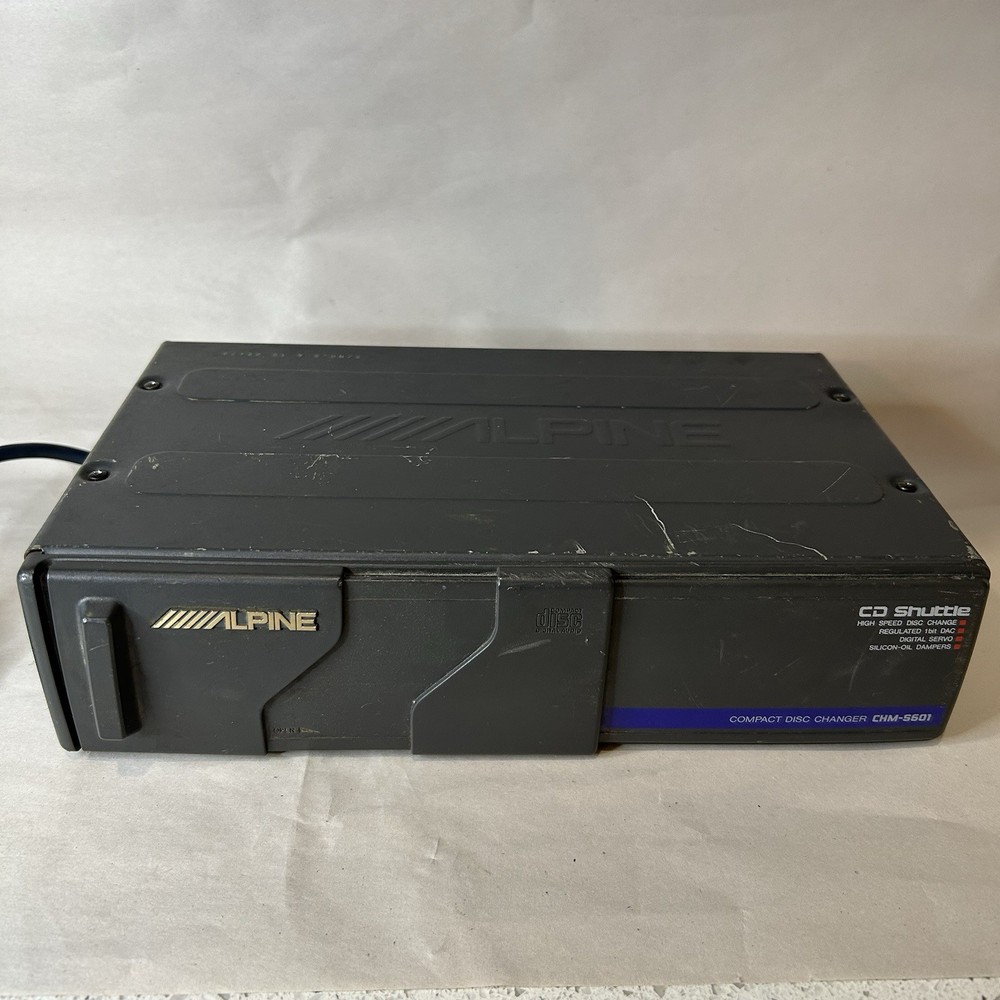 Vintage Alpine CD Shuttle CHM-S601 CD Changer System CHM-S652RF