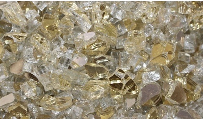 AZ Patio Heaters 10lbs Gold Reflective Glass