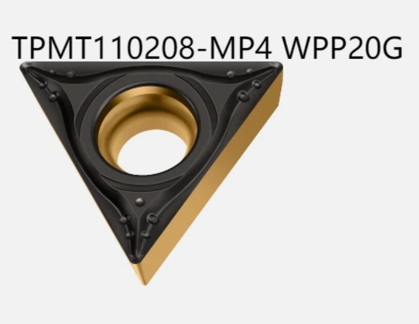 10 PCS  ORIGINAL  INSERTS      TPMT110208-MP4 WPP20G