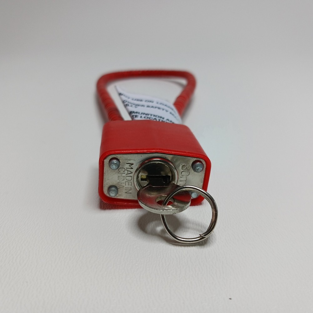 30mm Gun Lock - 7" Cable Lock