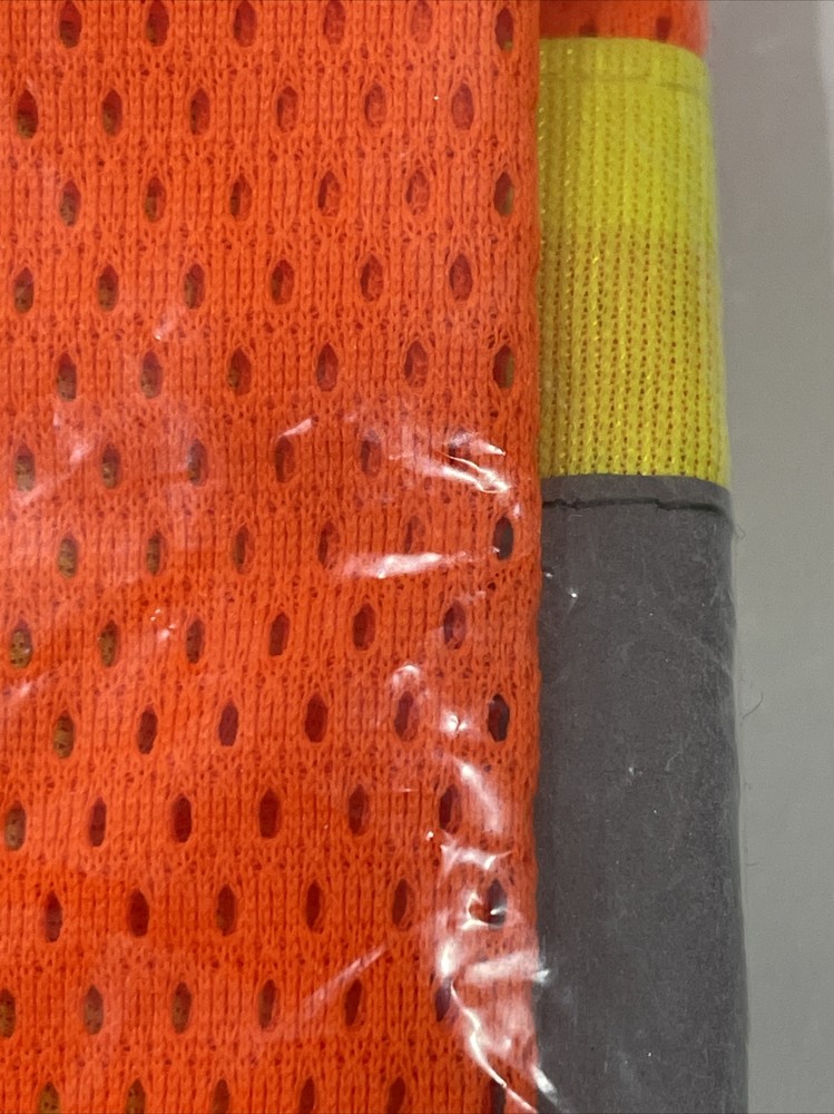 Safety Vest by CJ Type R Class 2 Zip Front Size XL