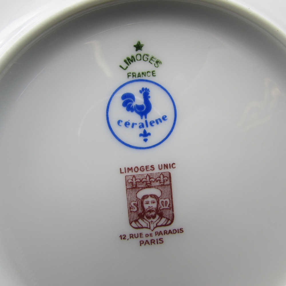 Ceralene Limoges GUIRLANDES 5pc Place Setting
