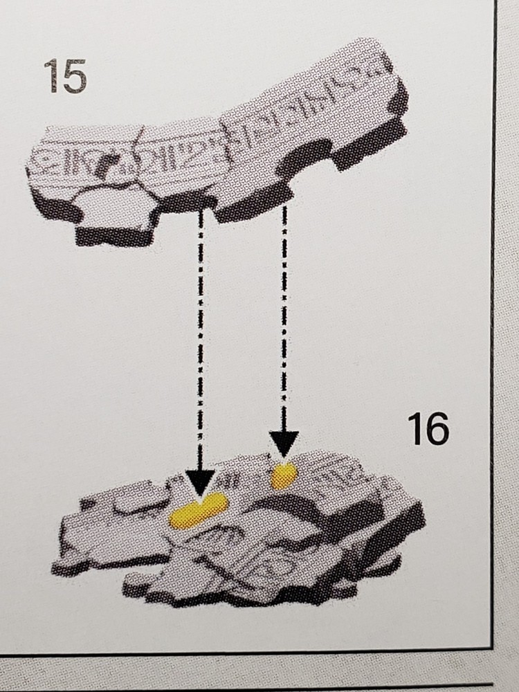 Warhammer 40k Aeldari Bits Eldar Kharseth Void Dreamer Icon Rubble Terrain #15