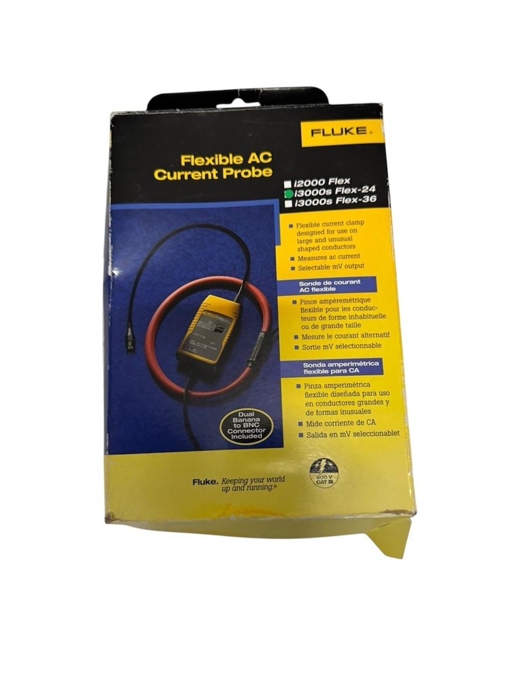 FLUKE I3000s Flex-24 FLEXIBLE AC CURRENT PROBE