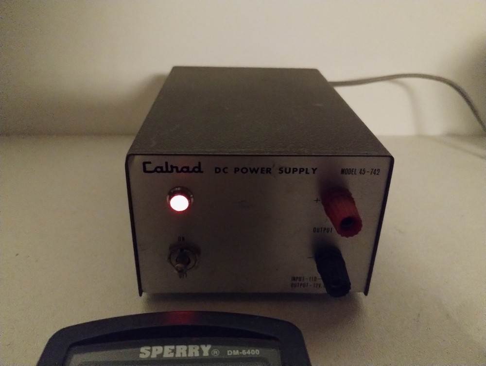 Calrad DC Power Supply Model 45-742