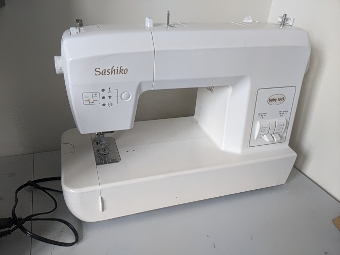 BABY LOCK SASHIKO BLQK2 SEWING MACHINE