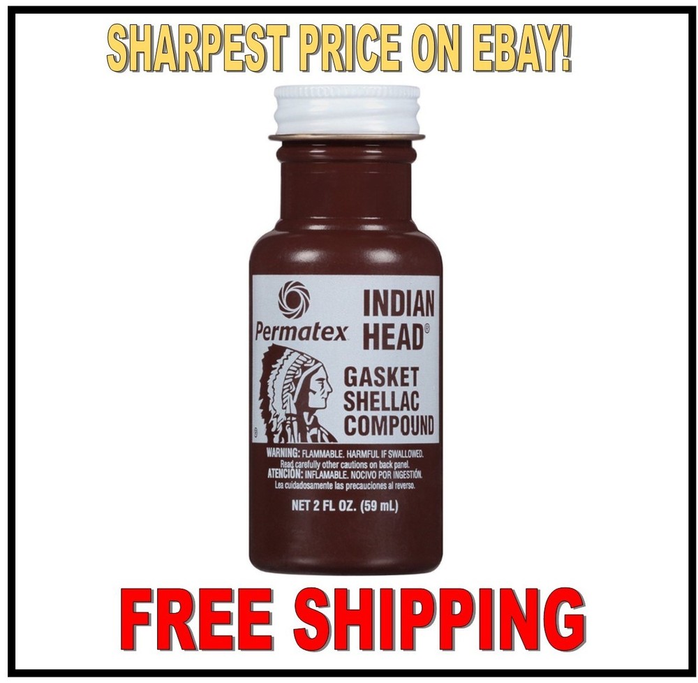 Permatex 20539 Indian Head Gasket Shellac Compound 2 oz