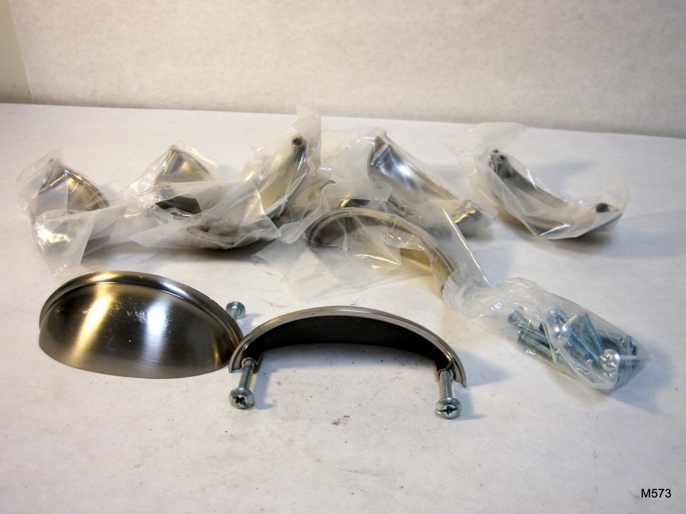 8 QTY 52439 3" Cup Pull - Satin Nickel