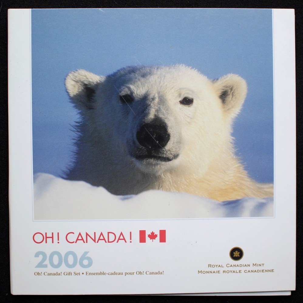 2006 OH! CANADA! 7 COIN GIFT SET - Polar Bear