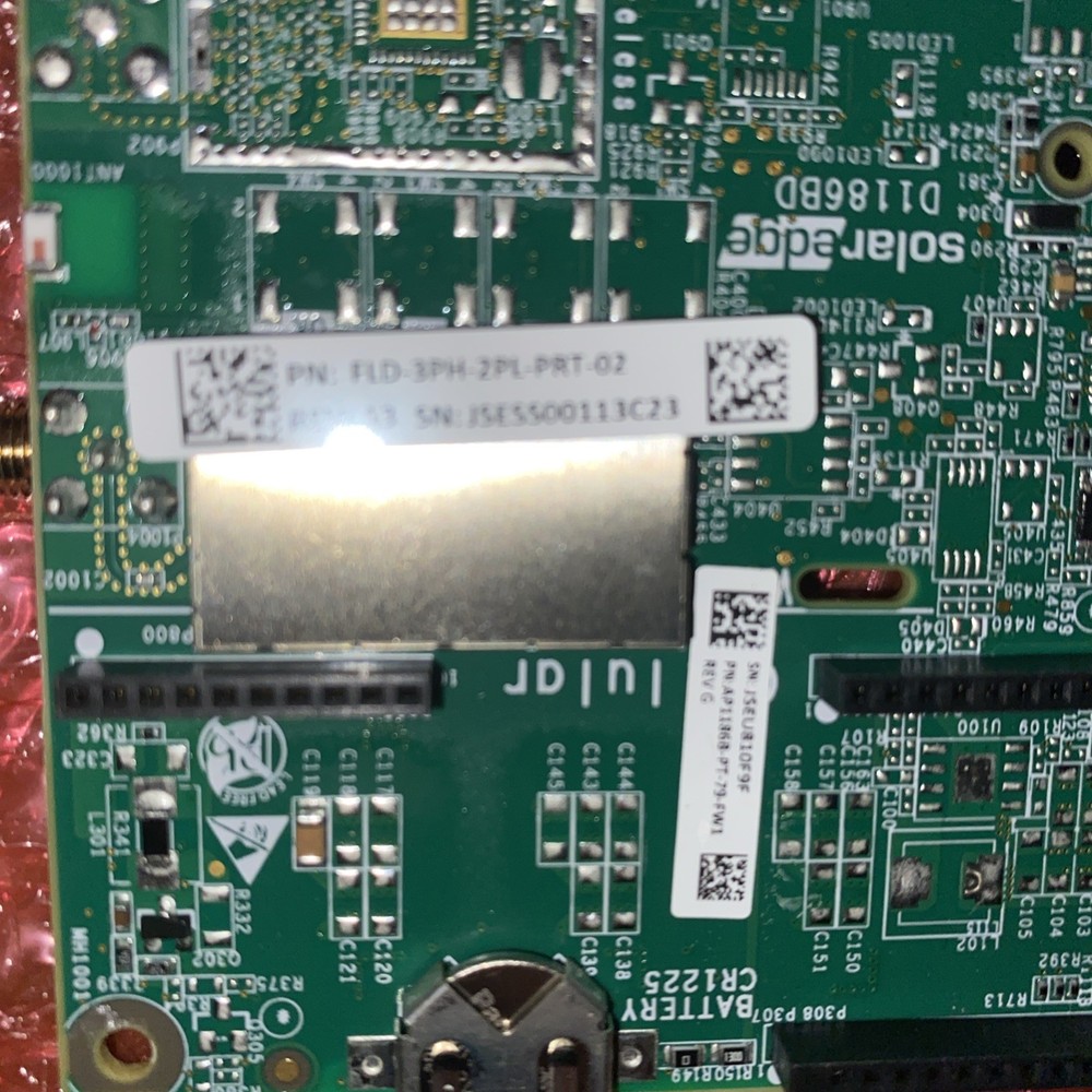 SolarEdge Three Phase Inverter Display & Comm Board FLD-3PH-2PL-PRT-02