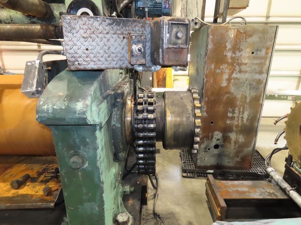 Eemco Rubber Mixing Roll Mill 22"x 60" Rollers 200Hp 3PH Control Panel