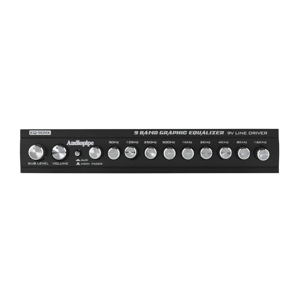 9 Band Graphic Equalizer with 9 V LINE Driver (EQ-909X)