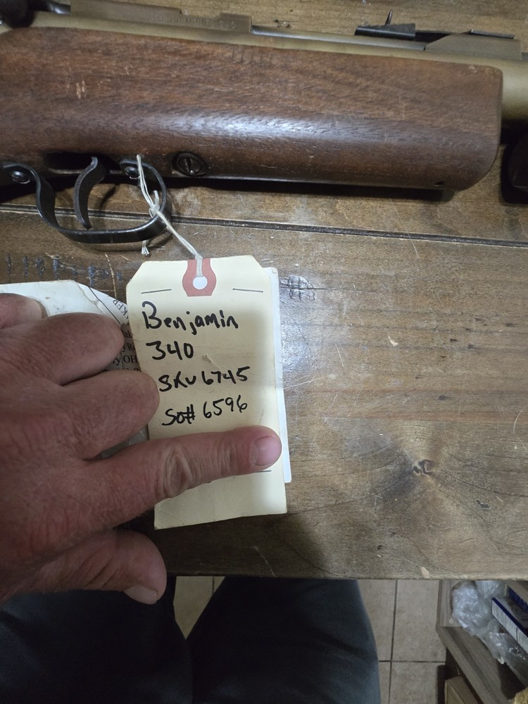 Benjamin Franklin Model 340 .177 Cal BB Multi Pump Air Rifle