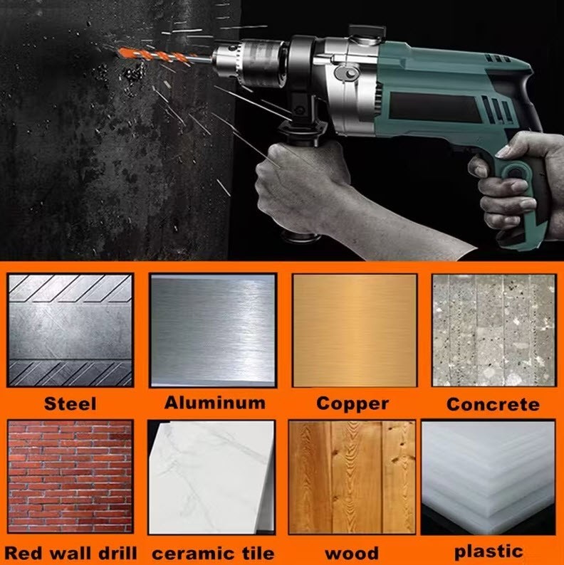 7pcs Ultimate Heavy Duty Carbide Drill Bits Set - US Ship