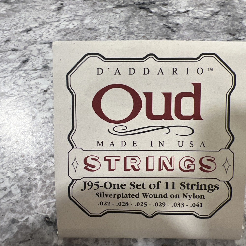 D'Addario EJ95 Oud 11-String Set