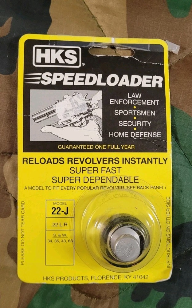 Hks 22-J Speedloader  For Smith&Wesson Models 34 35 43 63