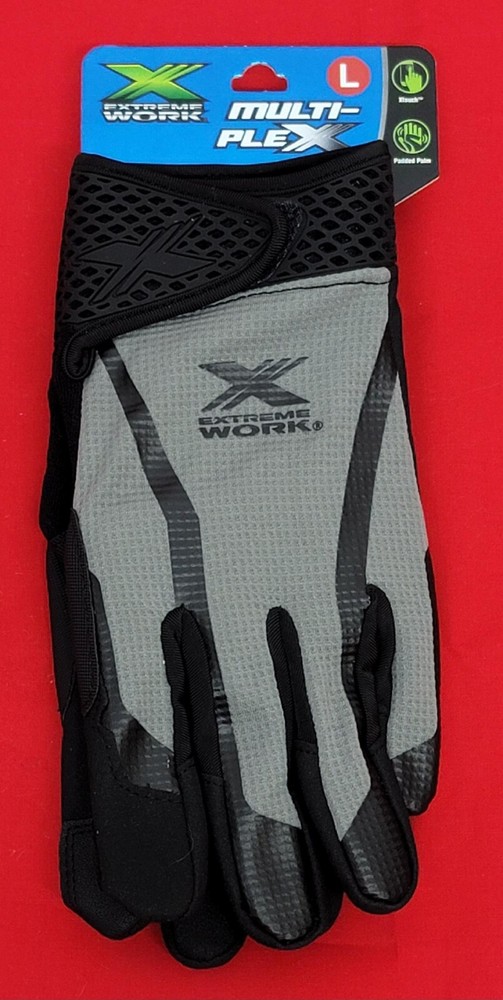 New West Chester Protective Gear Extreme Work Multi-PleX Work Gloves ~Size: L~