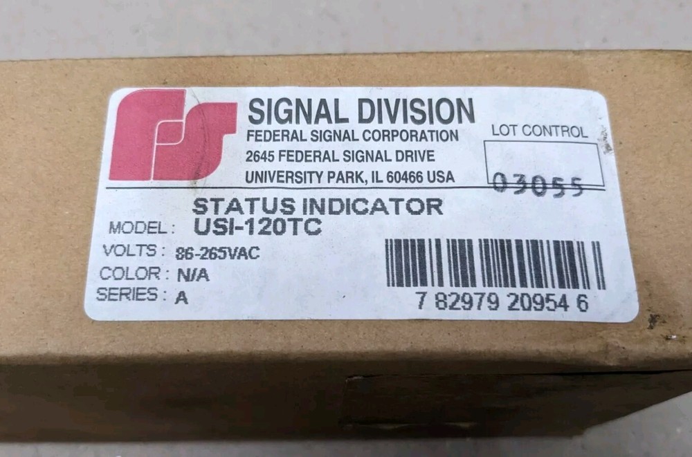 Federal Signal USI-120TC Status Indicator