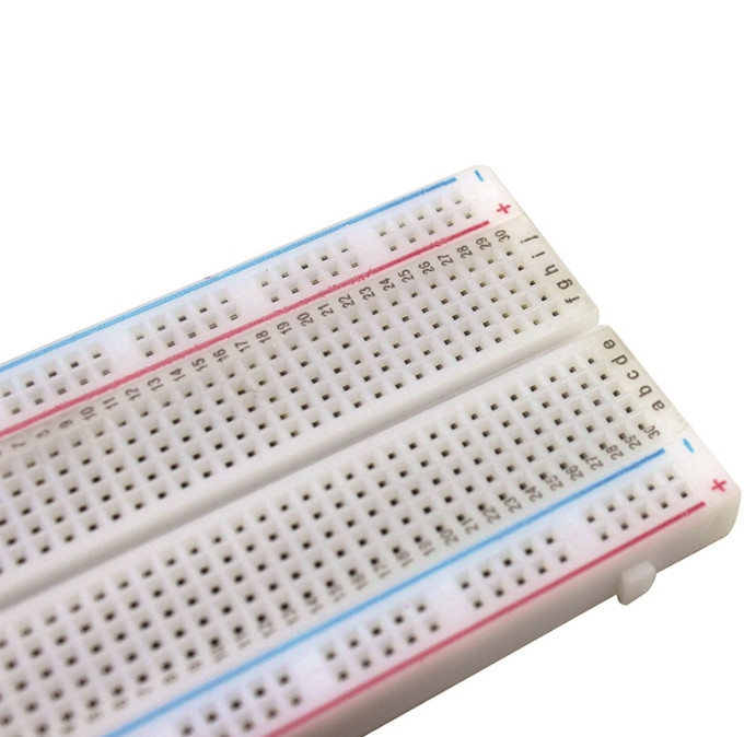 400 Tie Points Solderless 8.5CM x 5.5CM PCB Breadboard Mini Test DIY Bread Board