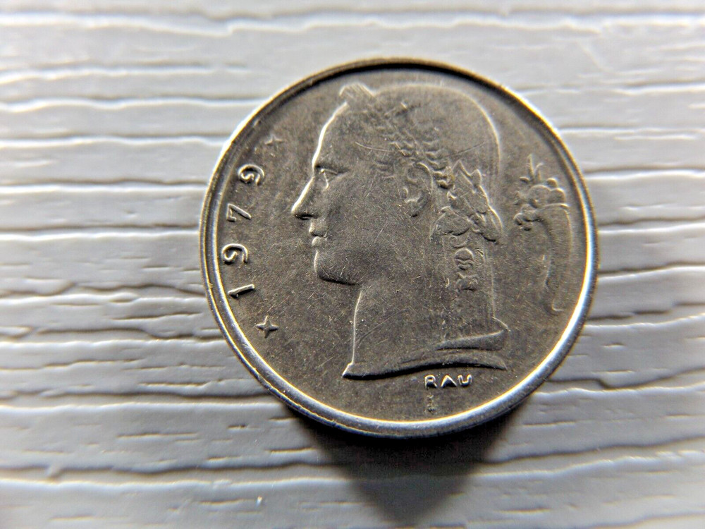BELGIUM 1979 1 Franc