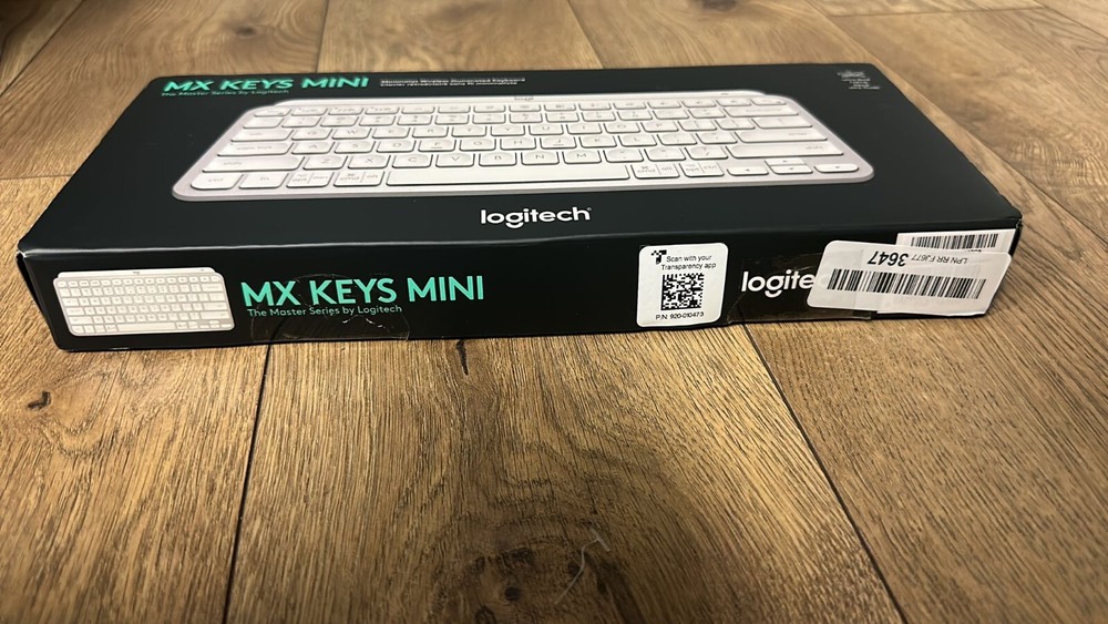 LOGITECH MX KEYS MINI WIRELESS ILLUMINATED KEYBOARD | PALE GRAY