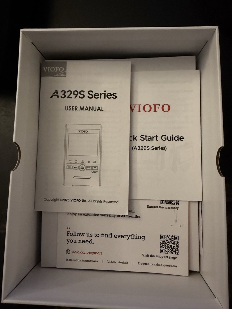 Viofo A329S 3-Channel Complete Bundle