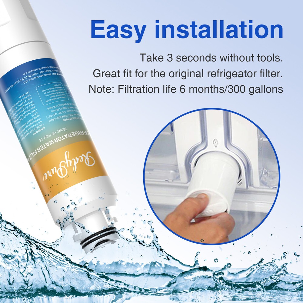 6 Pack For Samsung DA29-00020B HAF-CIN/EXP Refrigerator Water Filter Replacement