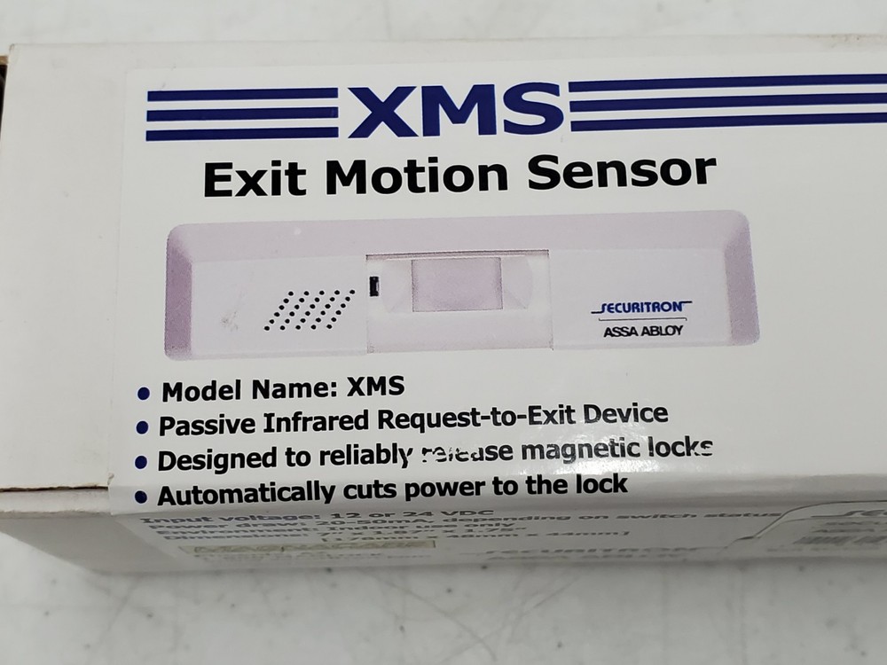 Securitron XMS Exit Motion Sensor - White (134660-1 AO BY6B)