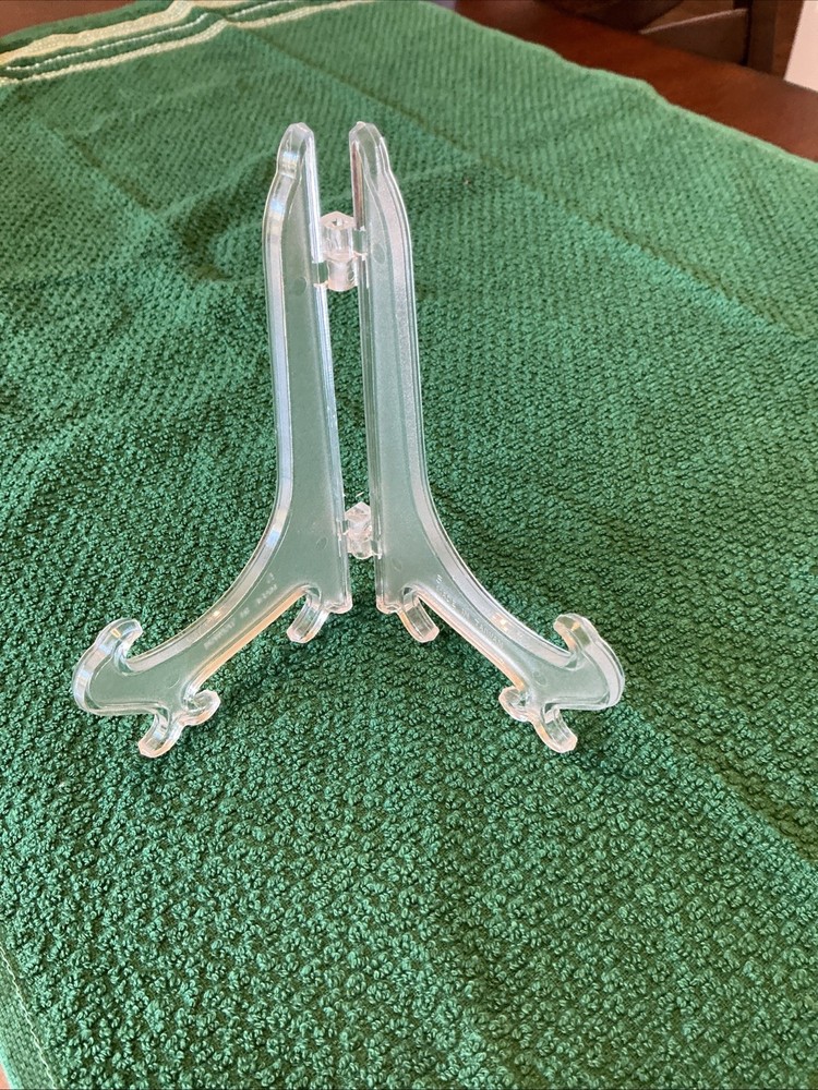 Plastic Easel Display Hinged 5”
