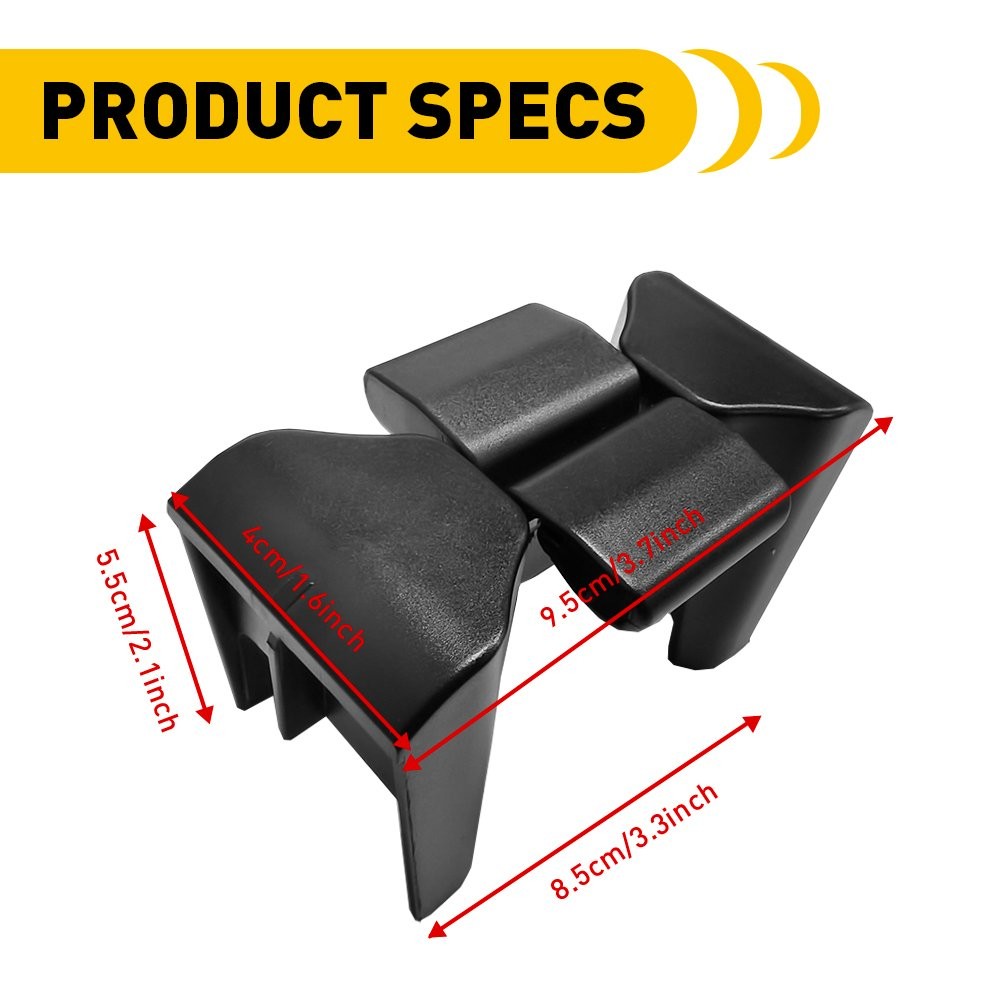 For 2002-2007 TOYOTA HIGHLANDER Center Console Cup Holder Insert Divider EXD