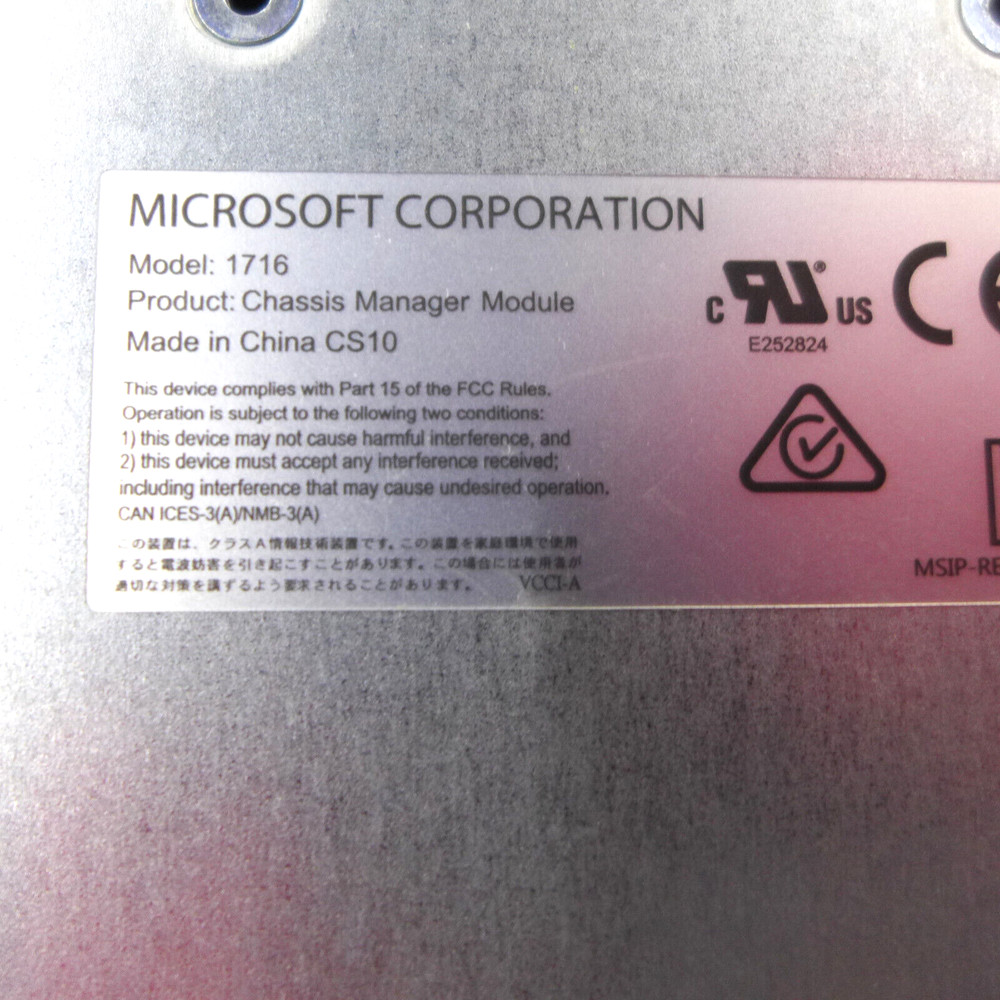 Genuine Dell Chassis Manager Module 1716 2YPYY