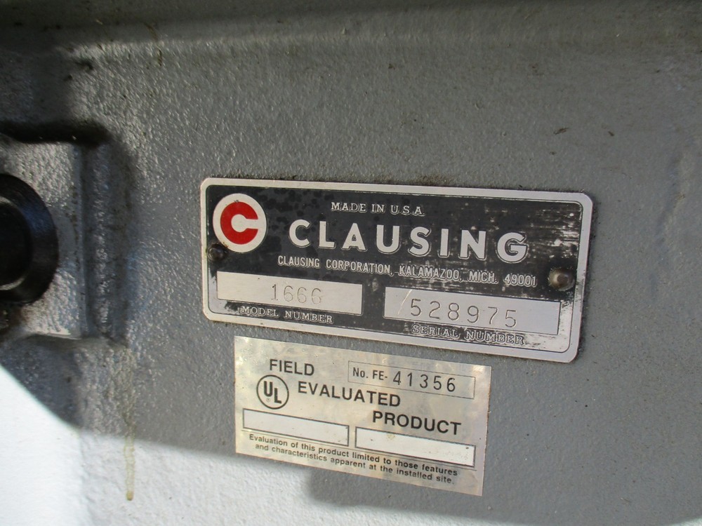 Clausing 3 Spindle Gang Drill