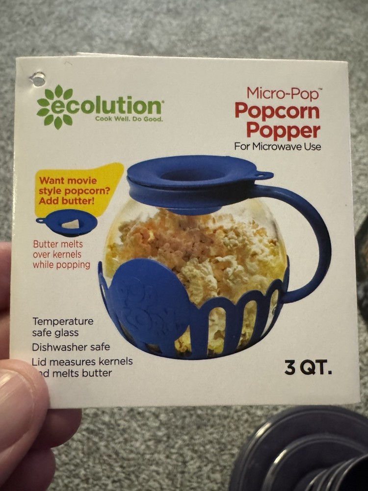 Ecolution Micro-Pop Popcorn Popper.