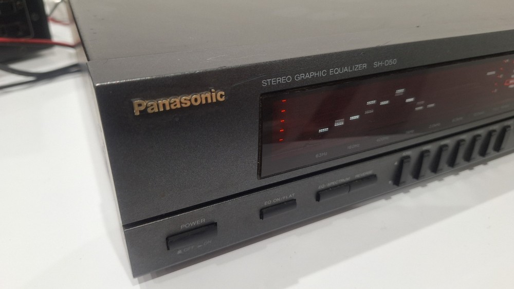 [ Add Video ] Panasonic SH-D50 Graphic Equalizer Vintage Tested EQ Function
