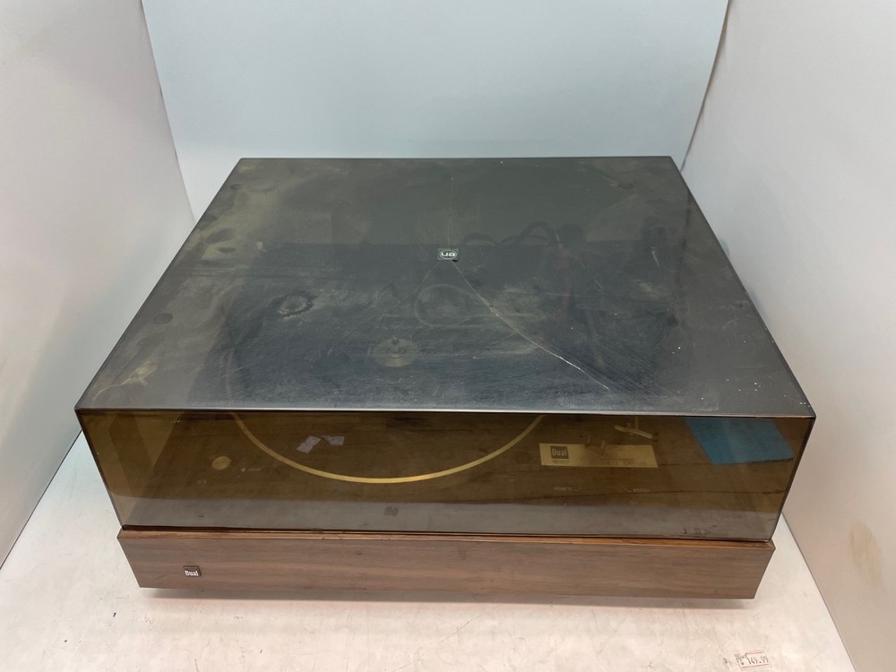 Dual 1237 Automatic Belt Drive Turn Table Tested FOR PARTS SEE DESCRIPTION